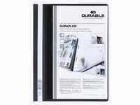 Durable Angebotshefter Duraplus mit Sichttasche für A4, schwarz, 25er Packung,
