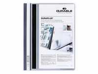 Durable Angebotshefter Duraplus mit Sichttasche für A4, grau, 25er Packung, 257910