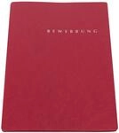 Pagna 22002-01 Bewerbungsmappe Select Basic, 3-teilig, rot