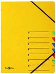 Pagna Ordnungsmappe Easy (Sammelmappe, 7 F&auml;cher, 1-7) gelb