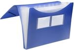 FolderSys 70005-40 F&auml;chermappen,7 F&auml;cher, blau
