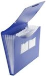 FolderSys 70004-40 F&auml;chermappen,5 F&auml;cher, blau