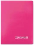 ROTH Zeugnismappe Basic - Magenta - mit 20 Klarsichth&uuml;llen DIN A4 f&uuml;r bis zu...