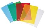 Herlitz 50009084 Aktenh&uuml;lle A4 Pyramide, Farbig Sortiert, im Polybeutel, 10-er Pack