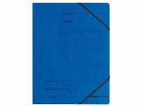 Herlitz 11387180 Eckspanner A4 aus Quality-Karton, blau