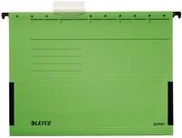 Leitz 19863055 H&auml;ngetasche Alpha , seitlich mit Fr&ouml;schen, Colorspankarton, 5