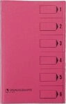 Bene 83600RS Ordnungsmappe mit Schutzumschlag, rosa