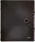Leitz 45701095 Solid Ordnungsmappe PP A4, 12 F&auml;cher, schwarz