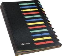 Pagna Deskorganizer Classic (Sammelmappe, 24 F&auml;cher, A-Z) schwarz