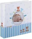 Hama Babyalbum Tim, Einsteckalbum f&uuml;r 200 Fotos im Format 10x15, Kinderalbum mit