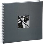 Hama Fotoalbum Jumbo 36x32 cm (Spiral-Album mit 50 wei&szlig;en Seiten, Fotobuch mit