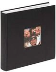 walther design Fotoalbum schwarz 30 x 30 cm mit Cover-Ausstanzung, Fun FA-208-B