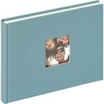 walther design Fotoalbum petrolgr&uuml;n 22 x 16 cm mit Cover-Ausstanzung, Fun FA-207-K