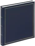 walther design Fotoalbum blau 34 x 33 cm Kunstleder mit Pr&auml;gung, Monza FA-260-L