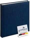 goldbuch 24708 Fotoalbum Summertime, Fotobuch 25 x 25 x 4 cm, Einband Blau