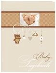 goldbuch 11237 Babytagebuch Litte Mobile, 21 x 28 cm, Tagebuch f&uuml;r Neugeborene, Baby