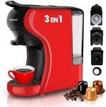 SOGO 3-in-1 Espresso-Kaffeemaschine | Adapter f&uuml;r Kapseln der f&uuml;hrenden...