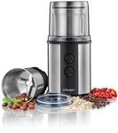 Cloer 7419 Elektrische Kaffee- und Gew&uuml;rzm&uuml;hle mit Edelstahl-Schlagmesser,...