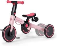 Kinderkraft Dreirad 3in1 4TRIKE, Leicht Rutscher, Laufrad, Zusammenklappbar,