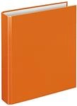 VELOFLEX 1151030 - Ringbuch Basic, DIN A5, 1 St&uuml;ck, orange, F&uuml;llh&ouml;he 25 mm,
