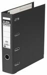Elba Doppelordner A4, rado plast, 2 x A5 quer, 7,5 cm breit, schwarz