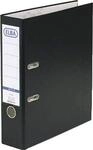 Elba Ordner rado Basic DIN A4 Rueckenbreite: 80mm Schwarz 2 Buegel 10456SW,1 St&uuml;ck