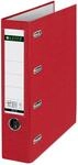 Leitz Plastik-Doppelordner mit zwei Mechaniken A4, Rot, 8,2 cm R&uuml;ckenbreite,