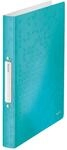Leitz 42570051 Ringbuch wow, A4, PP, 2 Ringe, 25 mm, eisblau