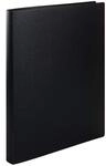 HERMA Ringbuch A4 Schwarz Transluzent, schmal, 2 Ringe, 25 mm breit, Ringordner...