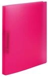 HERMA Ringbuch A4 Pink Rosa Transluzent, schmal, 2 Ringe, 25 mm breit, Ringordner aus