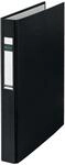 Leitz 42120095 Ringbuch Standard, A4, PP, 4 Ringe, 25 mm, schwarz