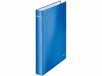 Leitz Ringbuch A4 2R, 25Cm, Blau Metallic