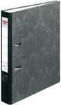 Herlitz 10900264 Ordner maX.file nature pocket, A4, 5 cm, Wolkenmarmorbezug,