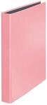 FALKEN PastellColor Ringbuch 2-D-Ring-Mechanik DIN A4 Flamingo-Pink | Made in Germany