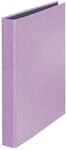 FALKEN PastellColor Ringbuch 2-D-Ring-Mechanik DIN A4 Flieder-Lila | Made in Germany