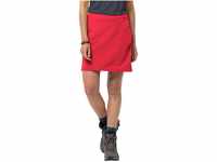 Jack Wolfskin Damen Hilltop Trail Skirt W Rock, Tulip Red, 46 EU