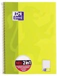 Oxford 100050362 Collegeblock Linien-55 DUO - A4+, 80 Blatt, /qm, 4-fach Lochung
