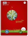 Staufen Green Collegeblock - DIN A5, 5mm kariert, 160 Blatt, 4-fach Lochung,
