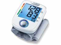 Beurer BC 44 Handgelenk-Blutdruckmessgerät, mit komfortabler Ein-Knopf-Bedienung zur