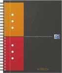Oxford Notebook International A5, kariert, 160 Seiten, stabiler Kartondeckel