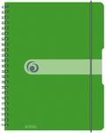 Herlitz 11293073 Spiralblock A4 to go, Holzfreies Papier, 80 Blatt, schwarz (einzel