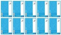Herlitz 382507 L&ouml;schblattblock A5, 10 Blatt (A4 | 10 er Pack, 10)