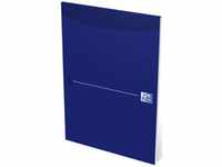 Oxford 100050239 Office Briefblock - A4, blanko, kopfgeleimt, blau