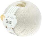 LANA GROSSA Cool Wool Baby | 100% Schurwolle Merino, filzfrei | Handstrickgarn...