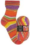 OPAL Hundertwasser Werk 637A - Wartende H&auml;user - 75% Wolle/25% Polyamid - Sockengarn