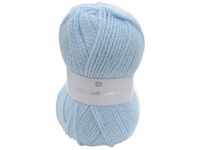 Rico Creative Soft Wool Aran Fb. 015 - hellblau, 100g weiche, Pflegeleichte...