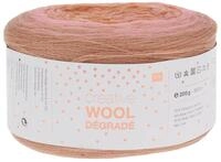 Rico Wolle Creativ Wool D&eacute;grad&eacute; 200g 4-f&auml;dig Rosa/Natur Rosa/Natur