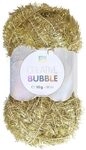 Sp&uuml;lschwammgarn Creative Bubble Metallic Gold
