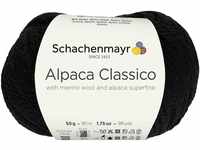 Schachenmayr Alpaca Classico, 50G schwarz Handstrickgarne