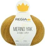 REGIA Premium Merino Yak 9801630-07504 gold meliert Handstrickgarn, Sockengarn, 100g